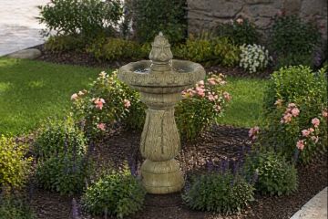Acanthus Concrete Water Fountain